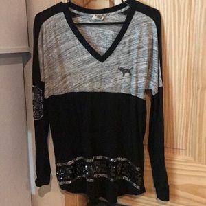 Pink long sleeve shirt